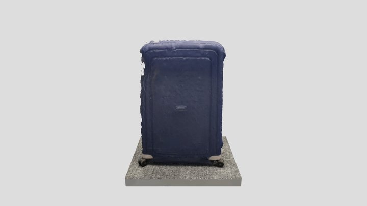 Hard Luggage Case 3D Model