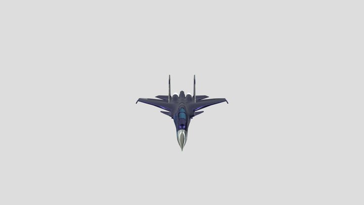 SU-30SM 3D Model