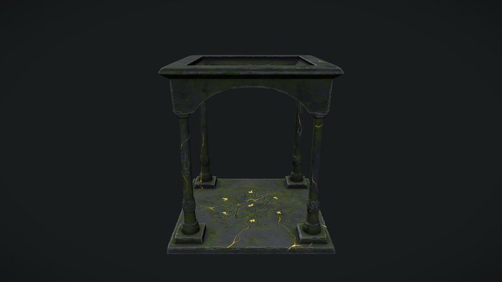 Temple 3D Model