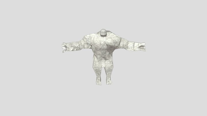 Rock Golem texture 3D Model