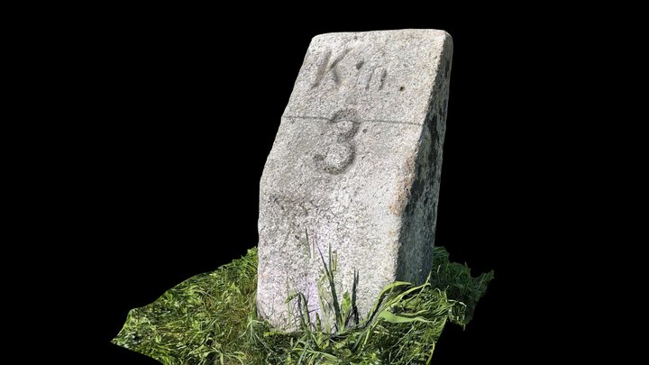 Milestone Treib - Seelisberg Km 3 – Free 3D Model STL