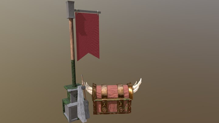 Fantasy Props 3D Model
