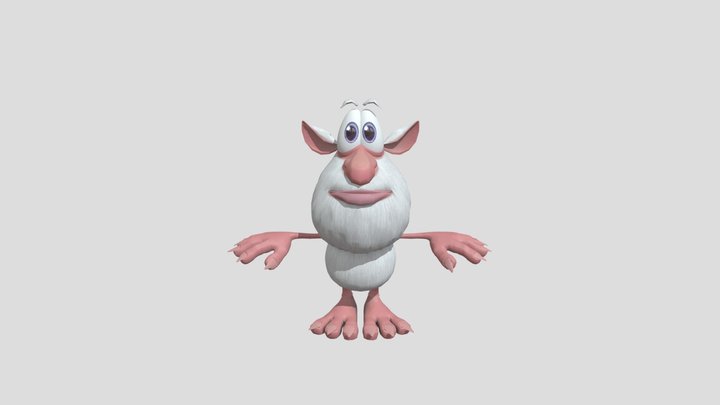 Old Booba 3D Model