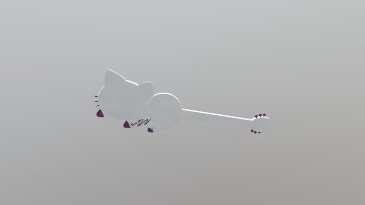 Cat_Guitar 3D Model