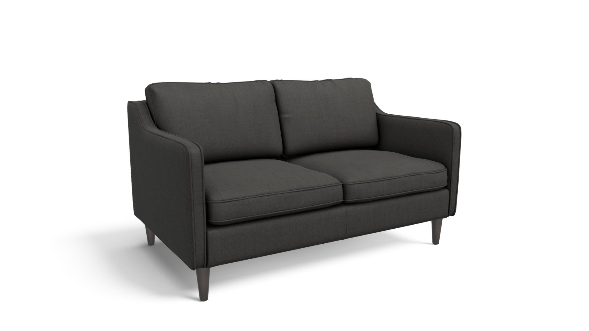 Walken 2 Seater Sofa, Deep Grey