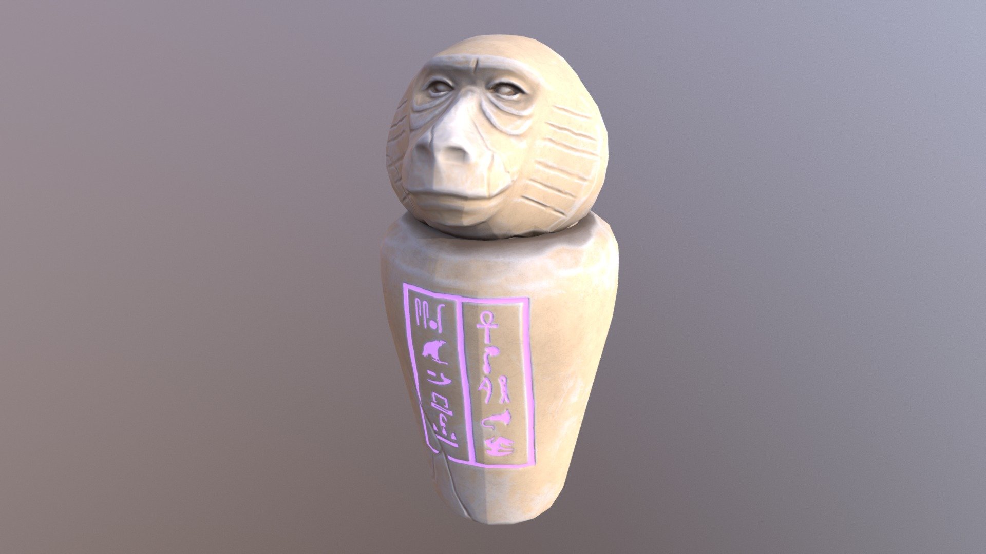 Canopic Hapi Jar