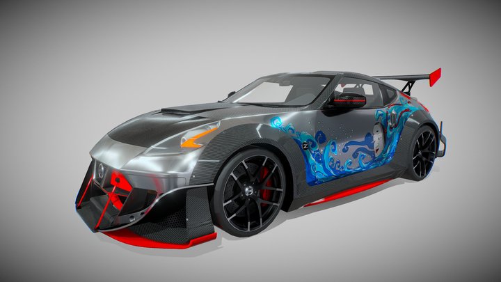 Nissan 370z SE 3D Model