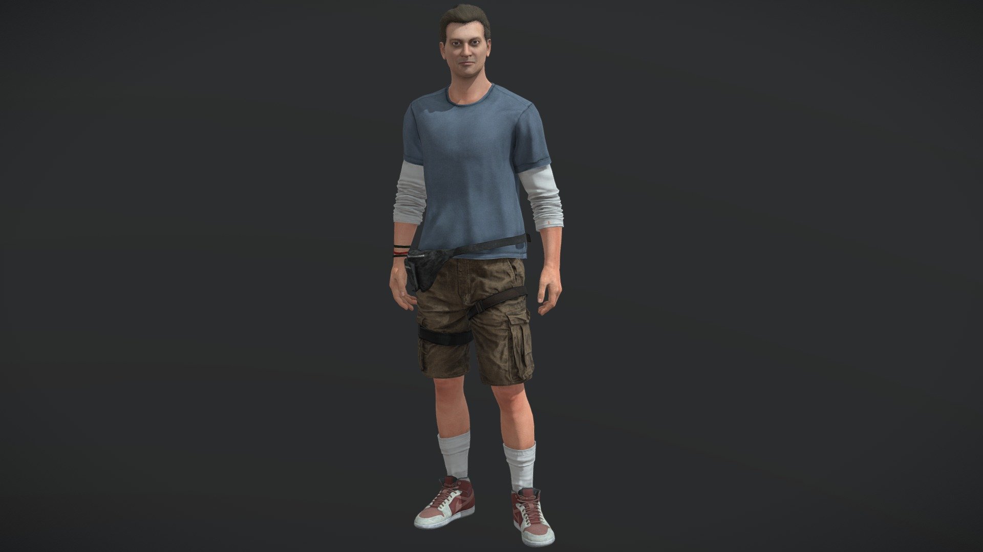 Man PBR Game Ready - Buy Royalty Free 3D model by lidiom4ri4 [85f6c5d ...
