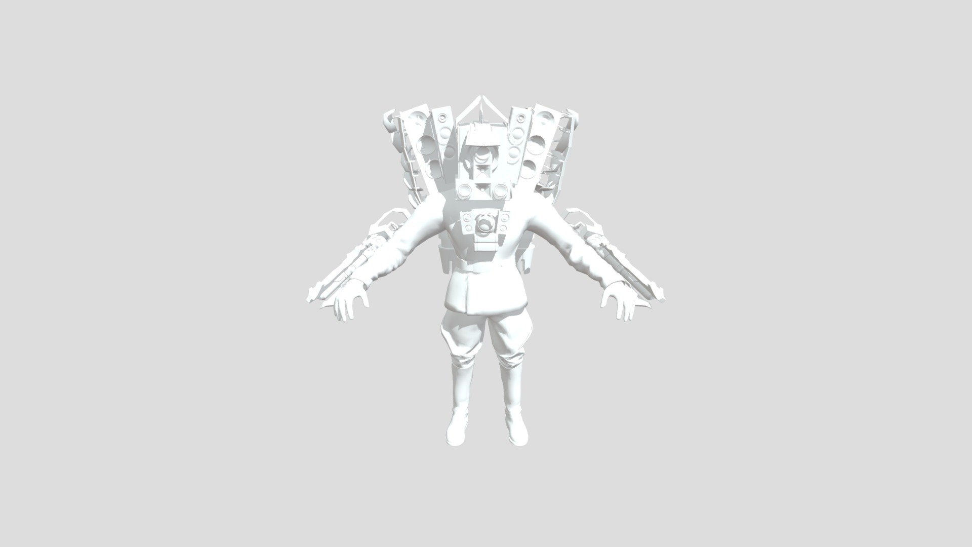 Titan Speakerman V3 - Download Free 3D model by AspAscon3D ...