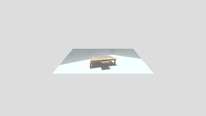 plane mit tisch und texture – Kostenloses 3D-Modell STL