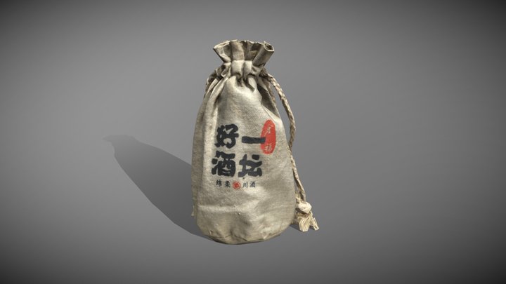 Cloth Bag 3D Model