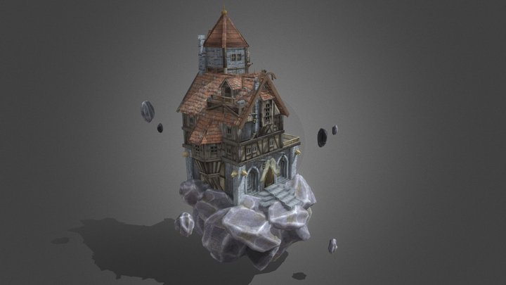 Paradise mansion 3D Model