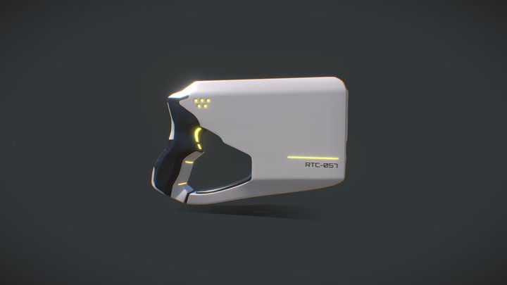 Energy gun 3D Model