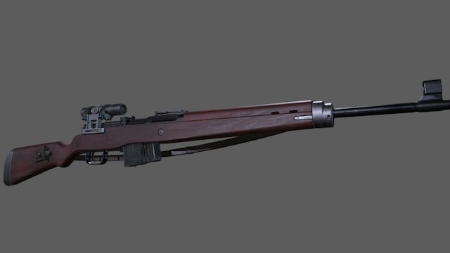 Gewehr 43 3D Model
