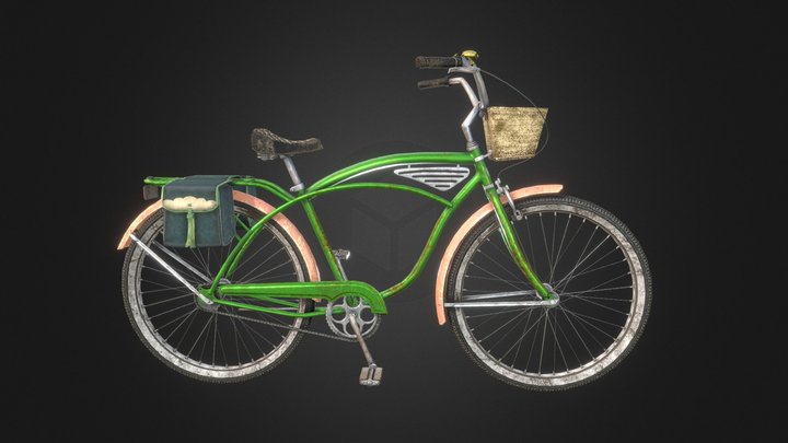 Schwinn Cruiser Bicycle 3D Model