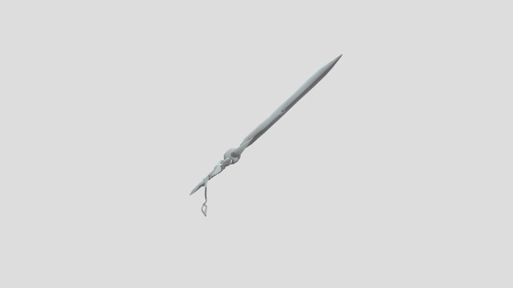 Stylized sword 3D Model