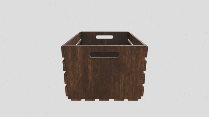 Medival Crate 3D Model