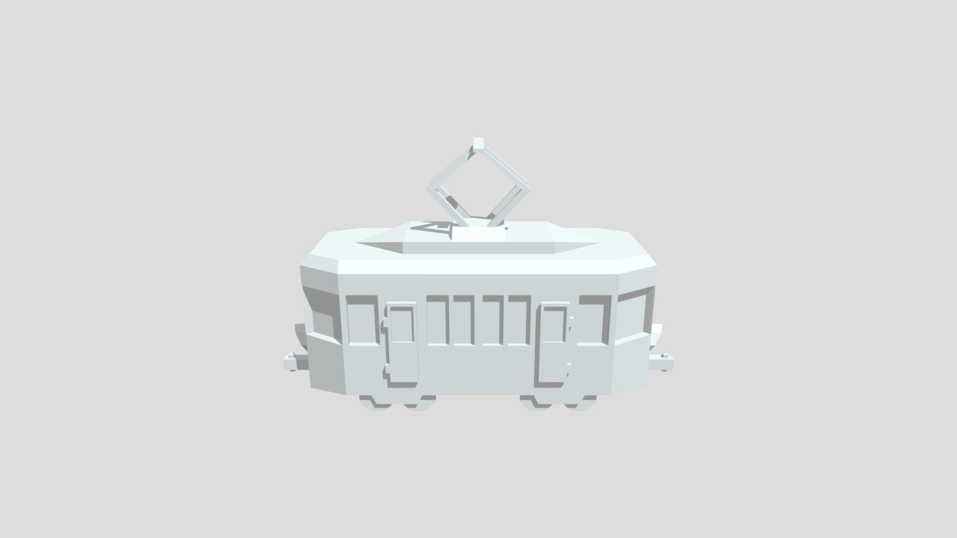 Tram from Poly by Google