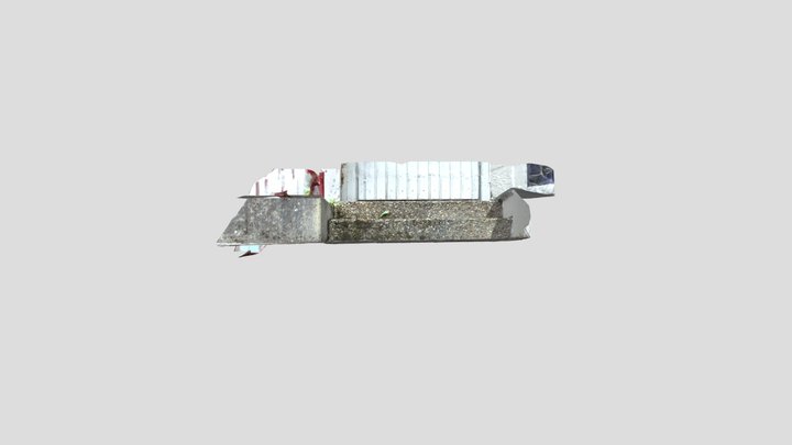 Steps (Raw Scan) 3D Model