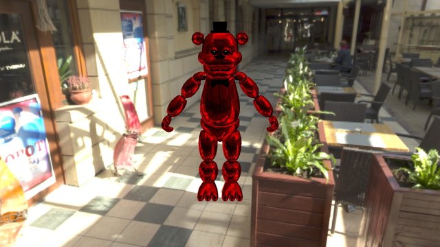 Red Freddy 3D Model