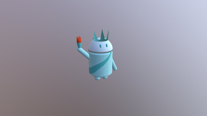 Android Icon 3D Model