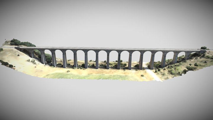 Viaducto del Royo (Cuenca) 3D Model