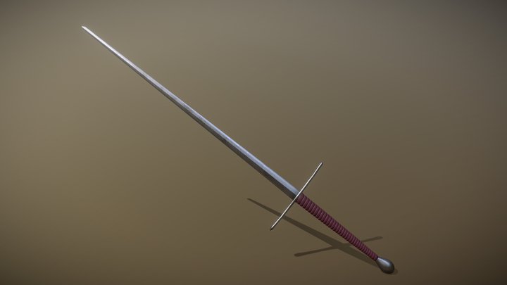 Longsword 3D Model