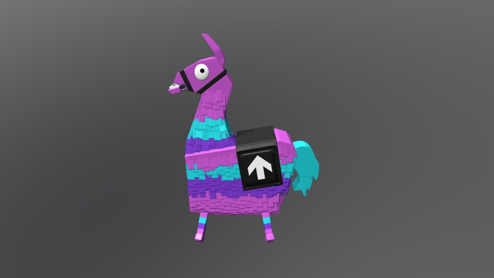 This fortnite Llama Pinata has been created for my jorneymany module which ...