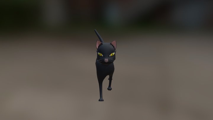 Cat 3D Model