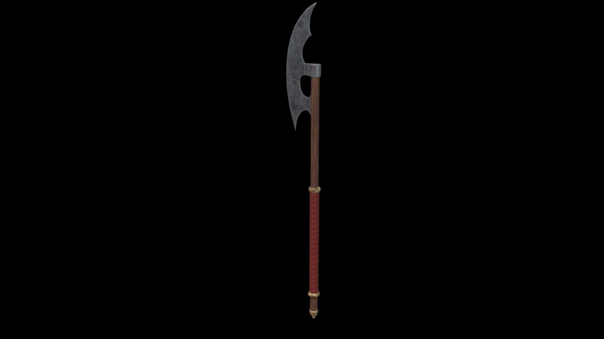 Bardiche 3D model by InfiniteMoose [85fddfc] Sketchfab