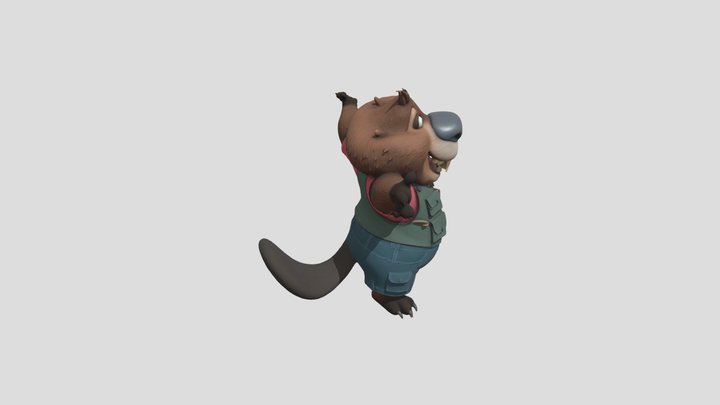 Nibbles Maplestick 3D Model