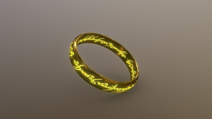 Ring of omnipotence 3D Model