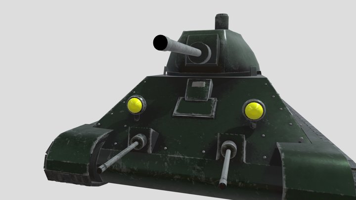 Tank 3D Model