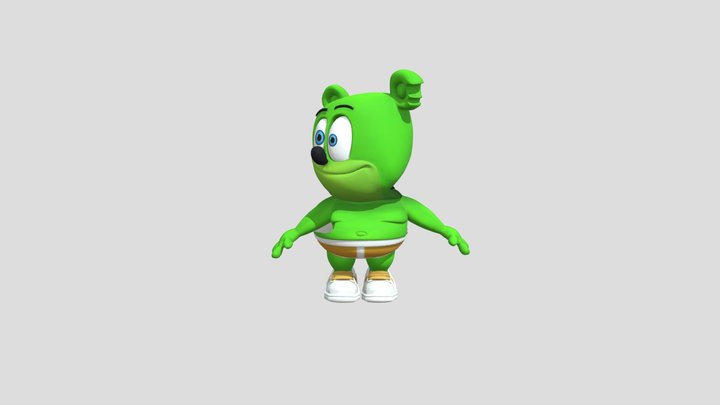 Gummibär Animation Test – Modello 3D gratuito STL