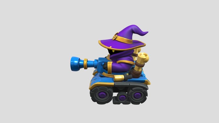 mage tank 3D Model