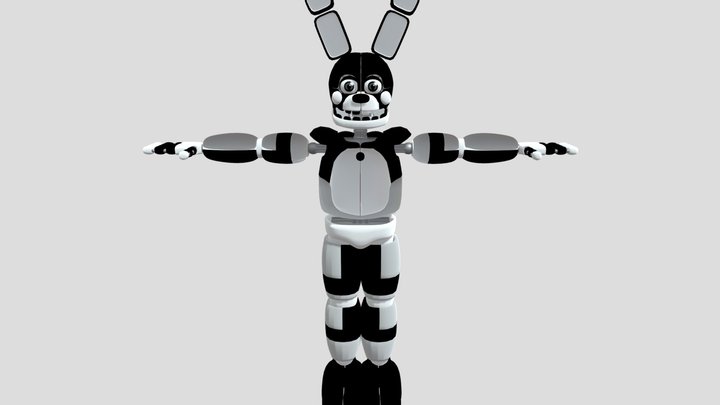 shadow funtime bonnie – Free 3D Model STL