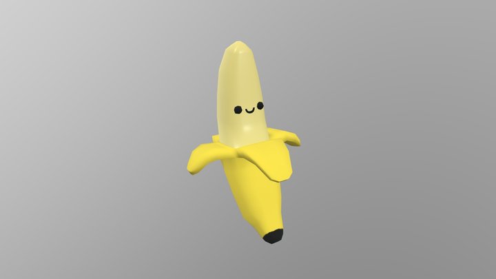 Platano (Banana) 3D Model