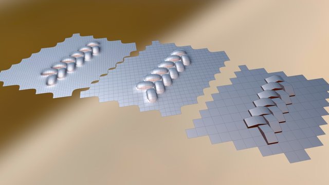 Braided Hair 3D Model