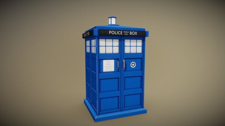 Tardis 3D Model