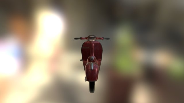 Vespa 1973 3D Model