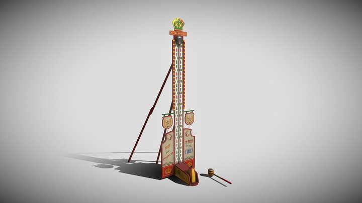 High-striker 3D Model
