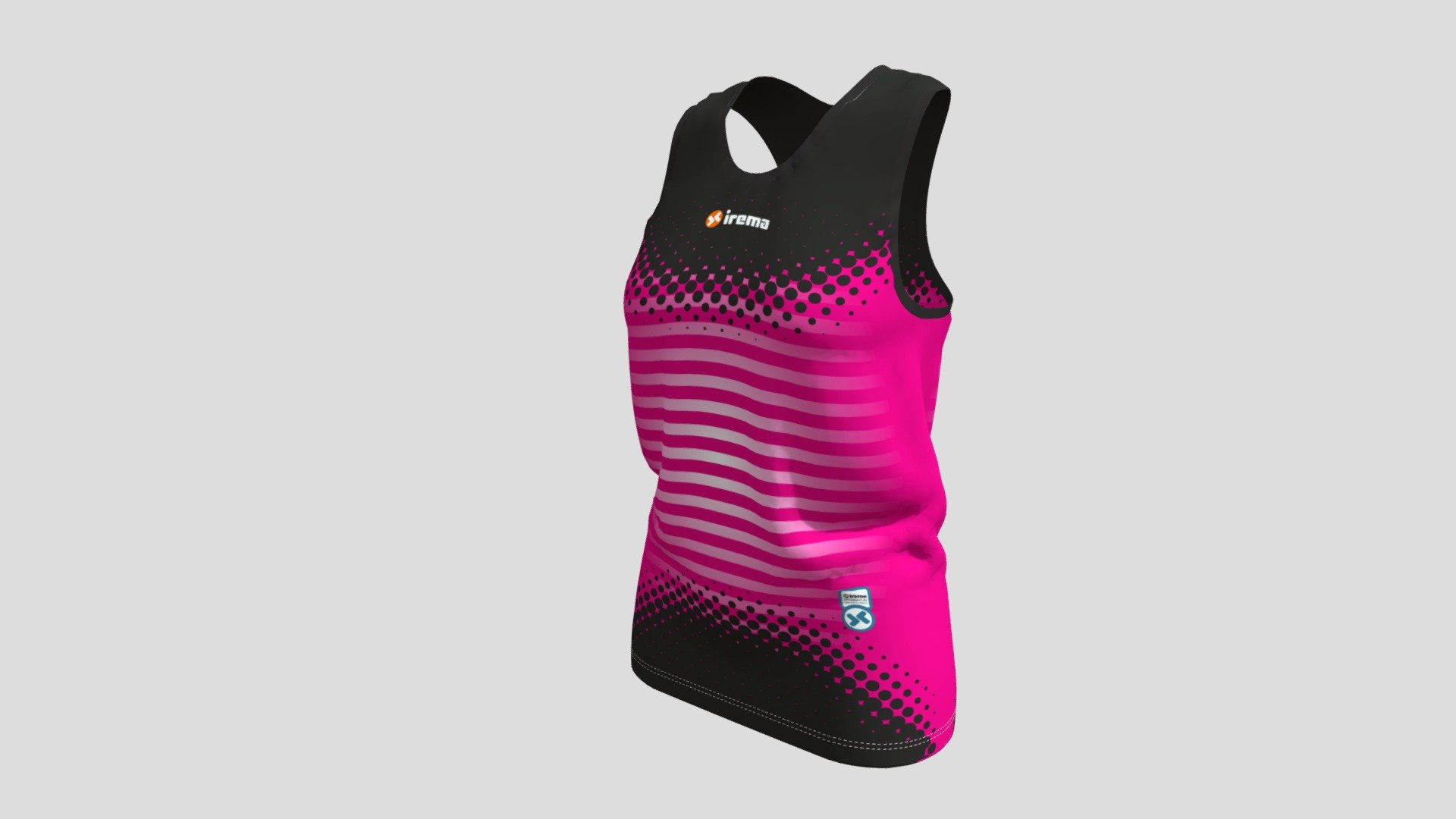 Camiseta tirantes femenina espalda atlética - 3D model by Irema Sport ...