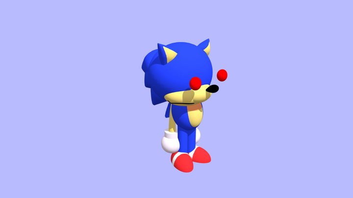 Sunky.MPEG (Vs. Sonic.Exe) - Download Free 3D model by