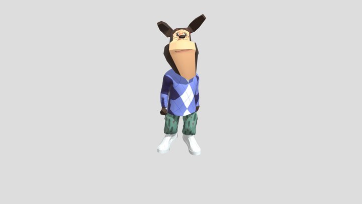 СКИН ГЕНОЕДА 3D Model