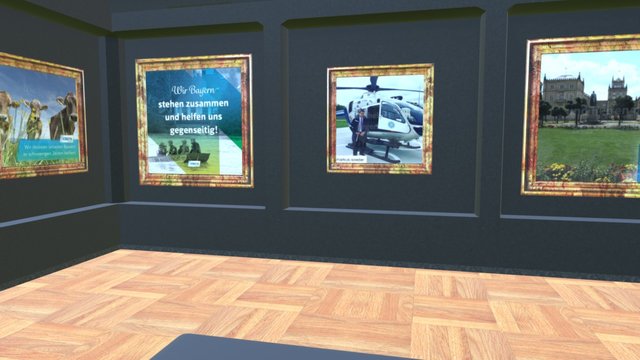 Instamuseum for @christlichsozialeunion 3D Model