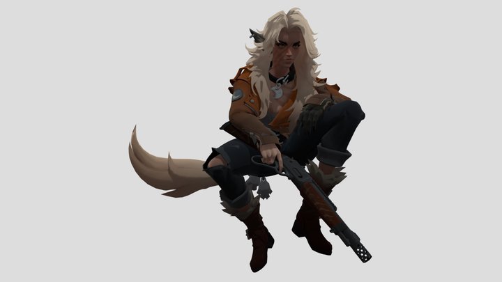 Werewolf new deadlock 3D Model