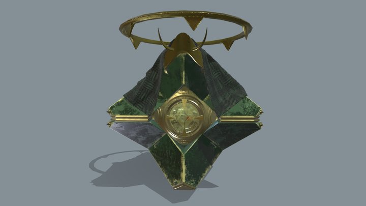 Loki Ghost Shell - Destiny 2 3D Model