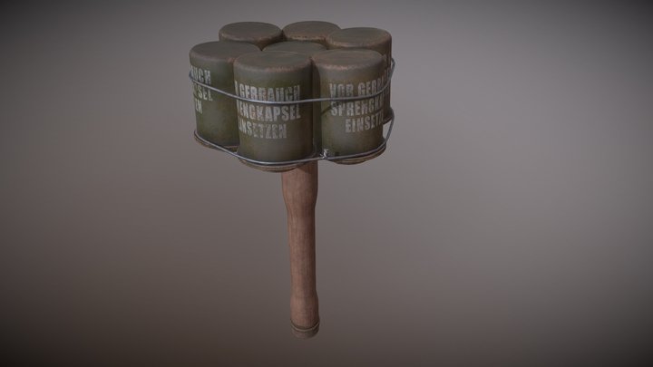M24 Grenade 3D Model
