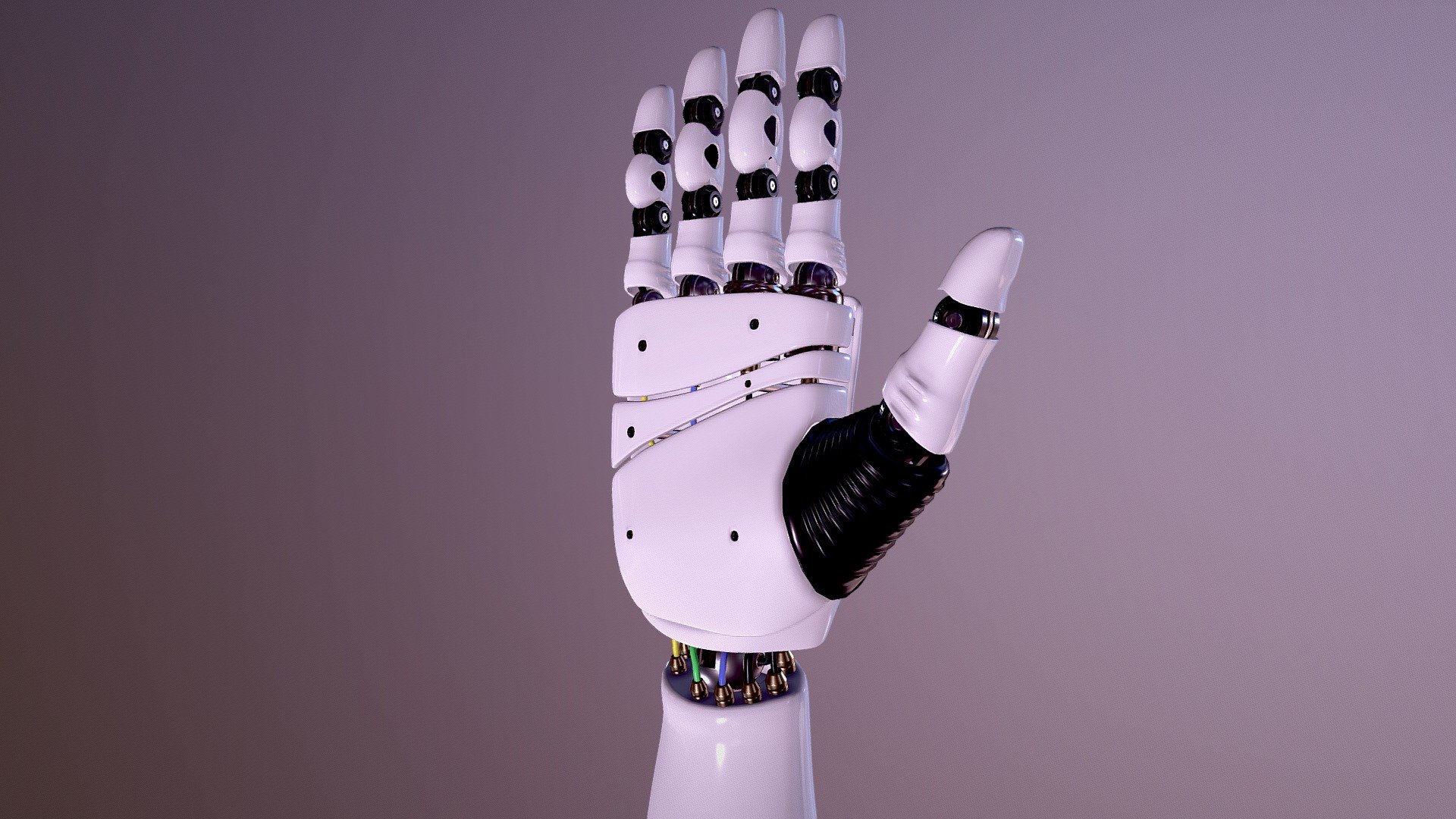 Robot Hand 3D model - 3D model by omg3d (@omg3d) [860ae9c] - Sketchfab