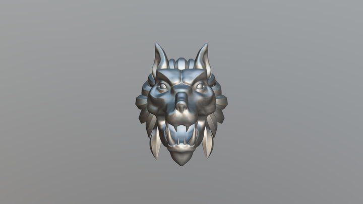 Wolf Head [WIP] 3D Model